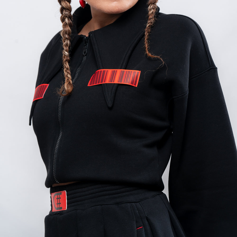 קפוצ'ון שחור Neckdom