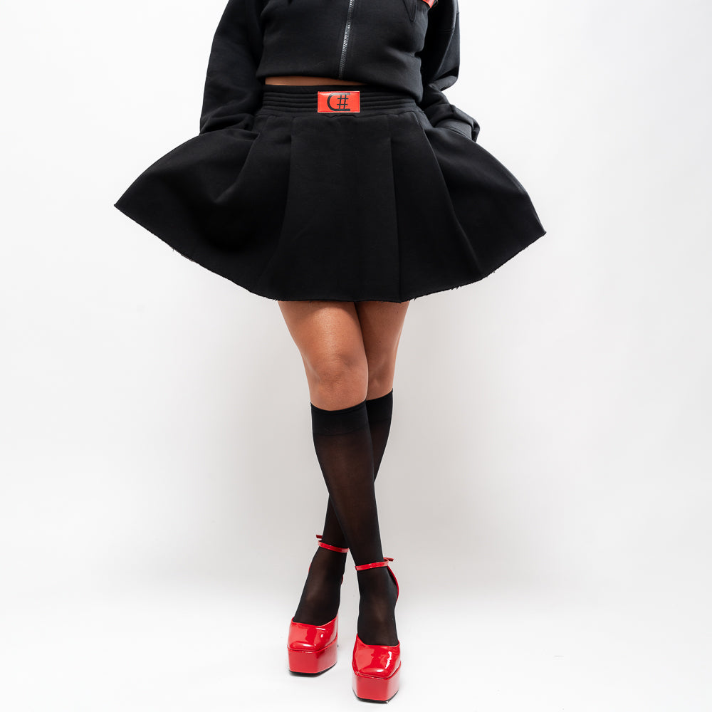 חצאית שחורה Skirpatch