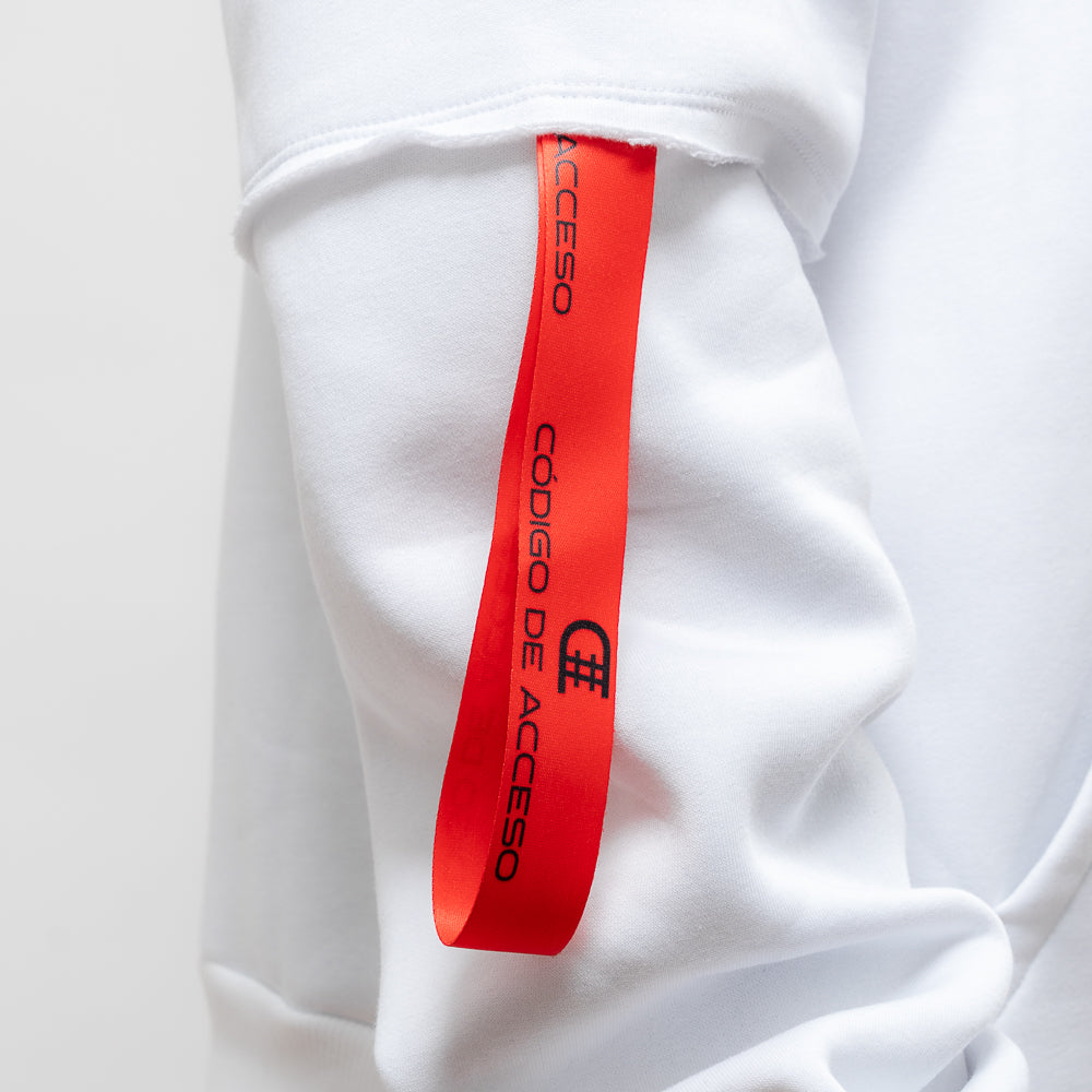 Laceback קפוצ'ון לבן