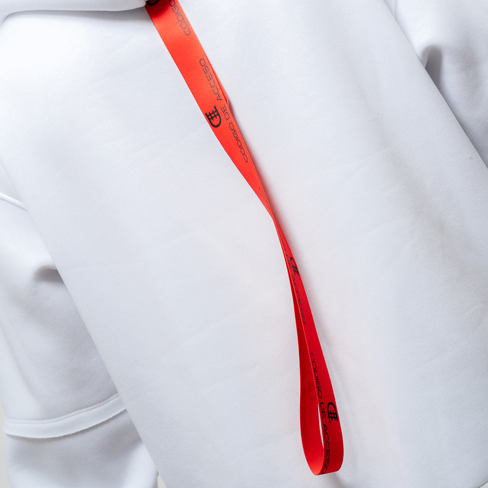 Laceback קפוצ'ון לבן