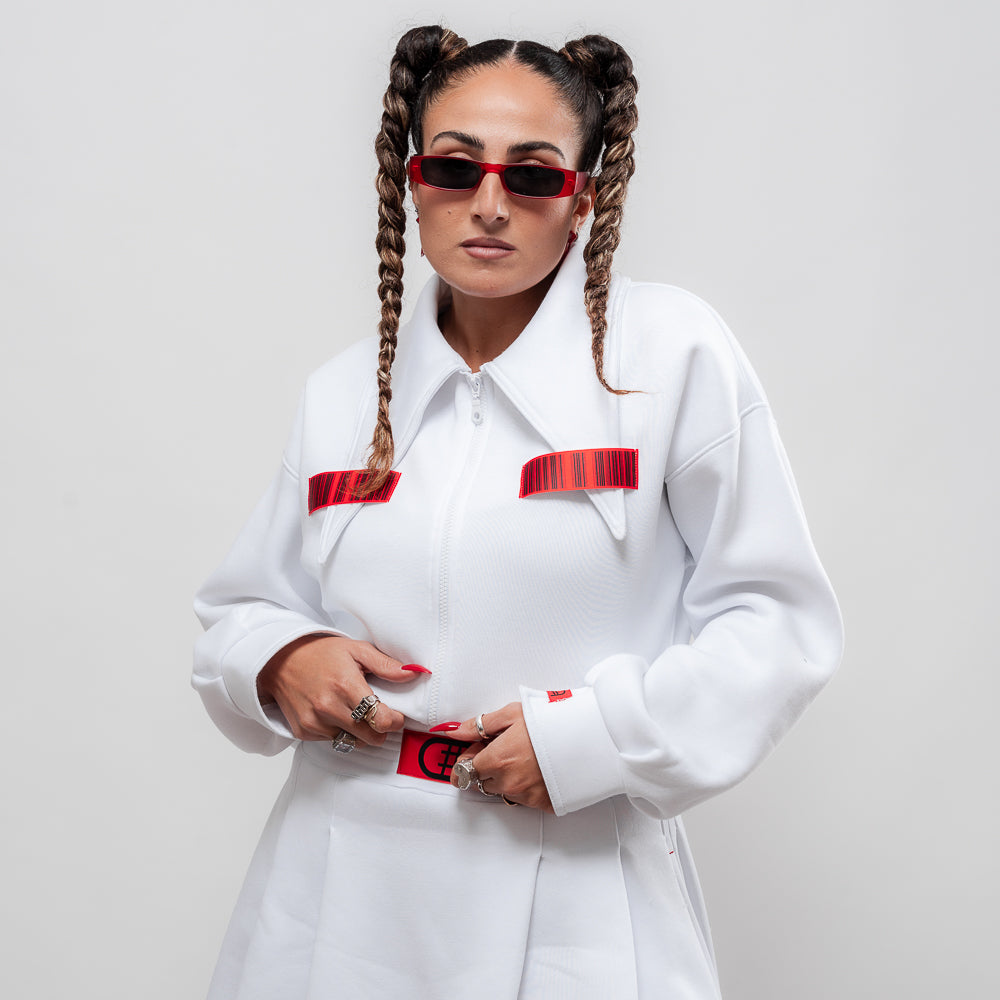 קפוצ'ון לבן Neckdom