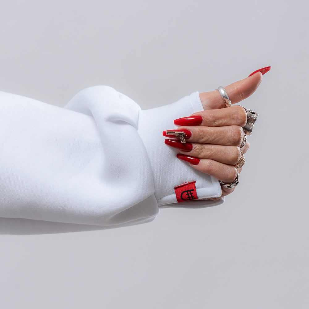 קפוצ'ון לבן Neckdom