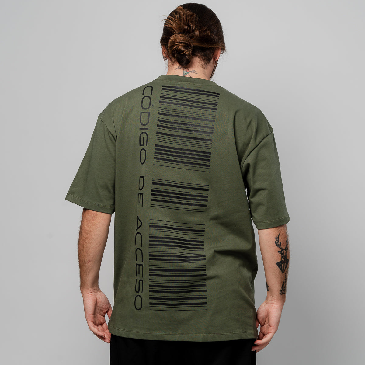 חולצת אוברסייז דואט ירוקה