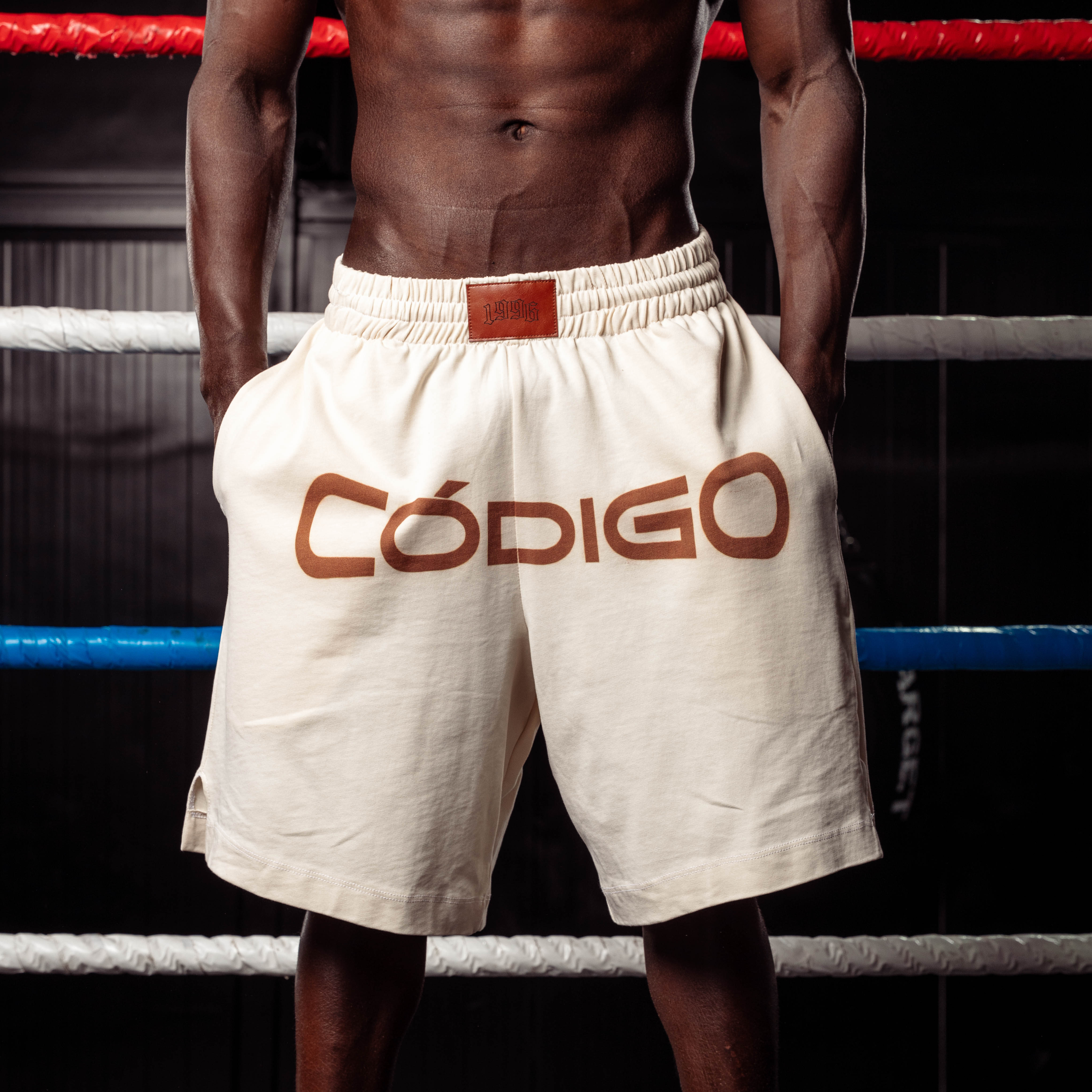 CO’DIGO 1996 SHORTS Cream
