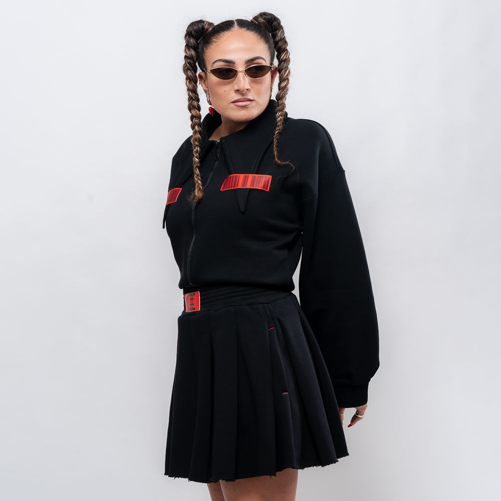 קפוצ'ון שחור Neckdom