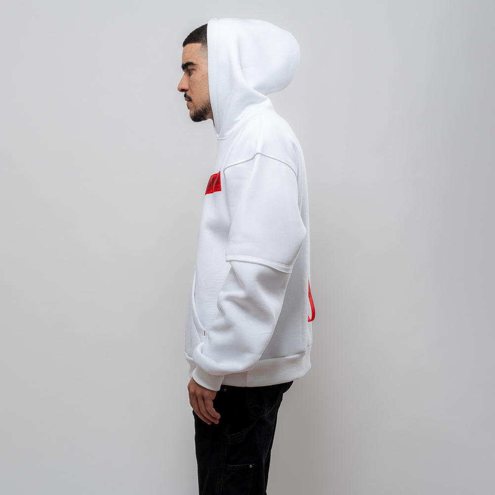 Laceback קפוצ'ון לבן